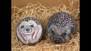 Рисунки на камнях