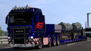 260 / ETS 2 1.53 / MAN Euro 6 / Греция. Взял груз на Крит.