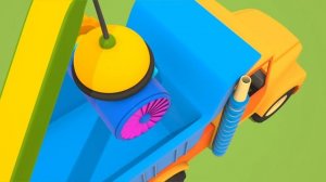 Грузовичок Лёва - машинки конструктор - Мультфильмы для малышей - Собираем грузовик