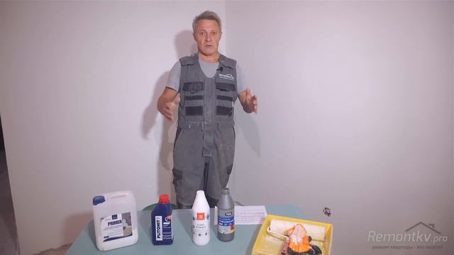 Правильная подготовка стен к поклейке обоев. Выбор грунтовки, шпаклевки и клея. смотреть онлайн
