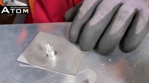 Cold welding strength test - small parts cold welding