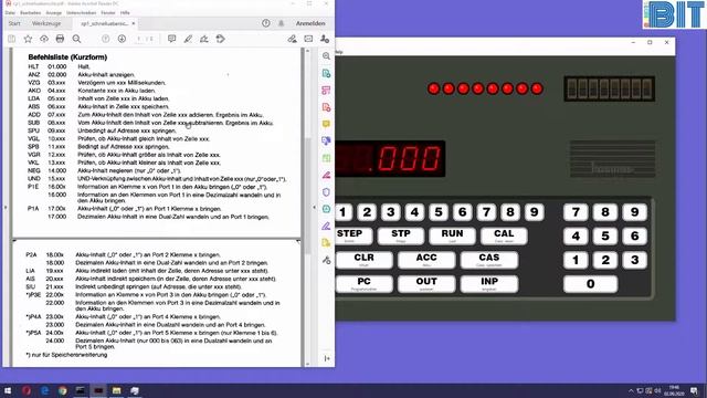 Kosmos CP1 Lerncomputer von 1983 Geschichte Hardware Emulation F1