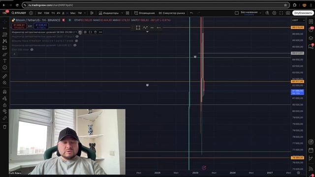 Ежедневный обзор BTC (биткоина) 31.03.2025 смотреть онлайн