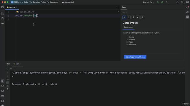 2. Python Primitive Data Types смотреть онлайн