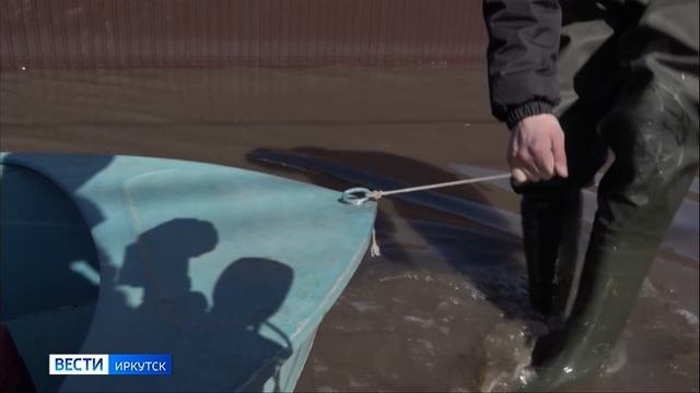 40 участков остаются подтопленными в Иркутском районе