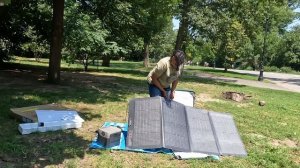 EcoFlow 220W Bifacial Solar Panel Unboxing and First Impressions