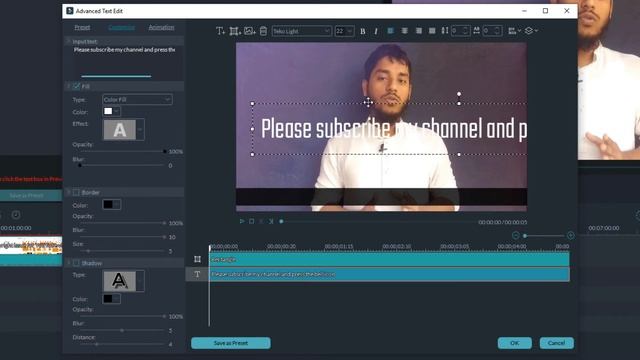How to add scrolling text in Wondershare Filmora - Like professional | Bangla Tutorial смотреть онлайн
