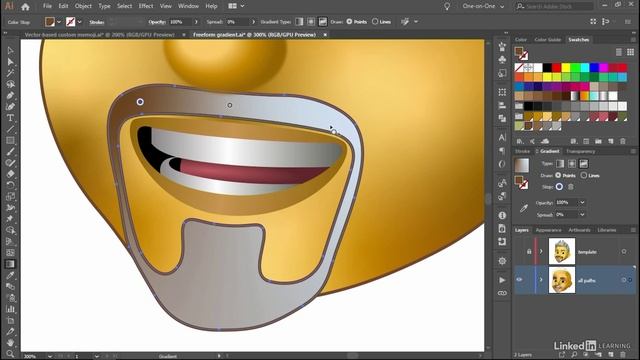 Lesson 22 - Gradients and the Gradient Tool