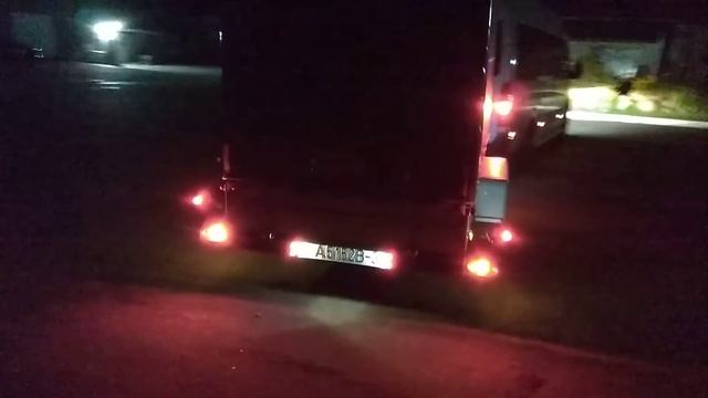 Прицеп Rydwan доработка освещения смотреть онлайн