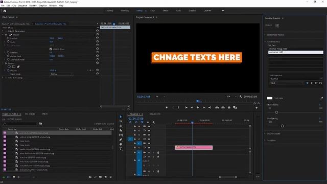 Self Resizable Title : (Mogrt) Premiere Pro template смотреть онлайн