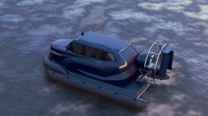 Рестайлинг судна на воздушной подушке. Алексей Длоуги. 2024