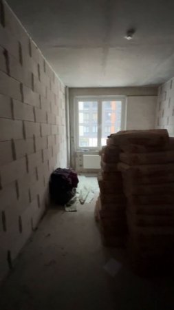 Ремонт квартиры в новостройке ЖК Homecity. Выполнили работы по монтажу межкомнатных перегородок