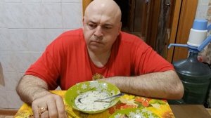 Мукбанг. Окрошка и жареный сазан. ПОБЕДА БУДЕТ ЗА НАМИ!!!