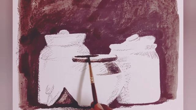 Still life with Artgraf water soluble graphite смотреть онлайн