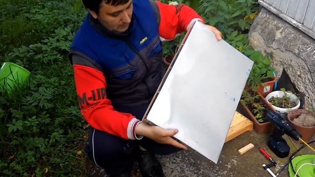 Відео №32. Обшивка кришки рогатого вулика типографічним алюмінієм та її утеплення смотреть онлайн