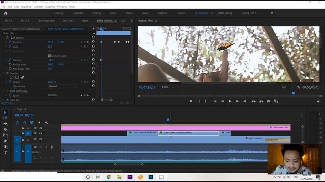 How to do motion tracking in Adobe premiere pro