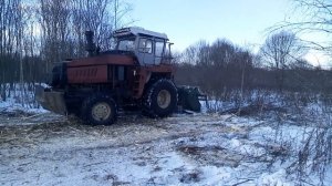 Мульчирование поля. УЭС 280