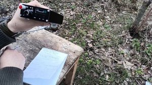 Между делами QSO на USDX в саду.