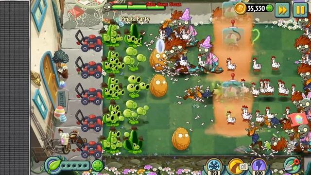 Plants vs. Zombies 2 || Primal Wall-nut, Blooming Heart Costume - EASTER Pinata 4/5/2018 (Ep.113) смотреть онлайн