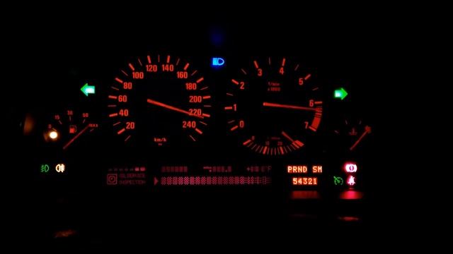 Тест приборной панели БМВ Е39 \Е38 \Е53 . BMW E39 Сервисное меню смотреть онлайн