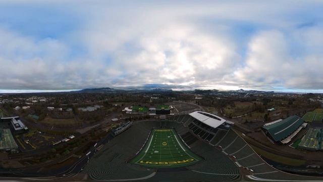 Insta360 Sphere | Stadium Flight | 360 Video | Amazing Invisible Drone Footage смотреть онлайн