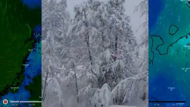 Snow piles buried cars and streets! Snow storm hits Murmansk Russia