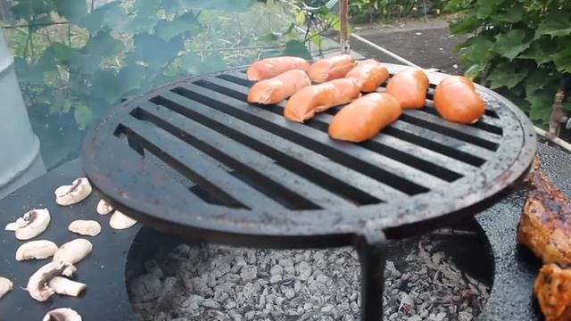 Гриль-очаг Kind Grill альтернатива мангалу