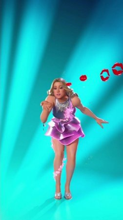 Fortnite Emote Mine Воздушные поцелуи Mariah Carey #Shorts