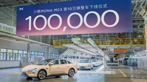 Xpeng Mona M03 2025 пользуется ажиотажным спросом: хэтчбек поставил рекорд
