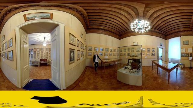 Museo Glauco Lombardi Virtual Tour - Sala Acquerelli смотреть онлайн