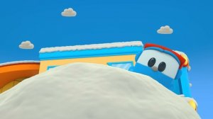 Машинки и КАТОК | Грузовичок Лёва и новая песенка | Музыкальные мультики для детей