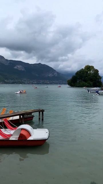 Lake annecy france  vanlife france motorhome