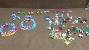 Собрали полную коллекцию киндер сюрпризов