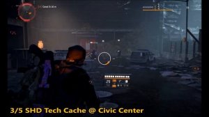 Civic Center ALL 5 SHD Tech Cache Locations - Division 2 Warlords of New York