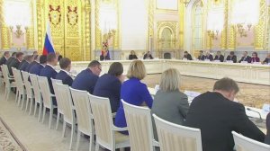 Заседание Совета по стратегическому развитию и национальным проектам