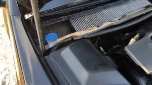 Замена салонного фильтра Peugeot 607 2.7Hdi 2005 года