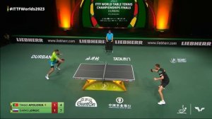 Tiago Apolonia vs Darko Jorgic | MS R64 | 2023 ITTF World Table Tennis Championships Finals