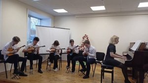 Ансамбль домристов "ДМШ№10".