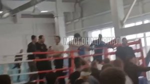 💥Суета на турнире по тайскому боксу.