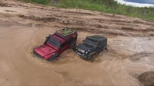 Скоростное трофи на бешеных внедорожниках