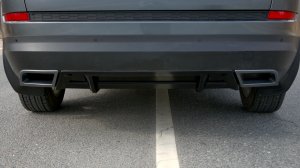Установка диффузора в задний бампер Skoda Kodiaq от компании MV-TUNING # финальный результат