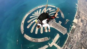 Прыжок с парашютом в Дубае ,Skydive Dubai