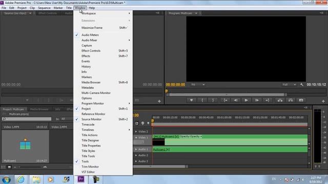 How to use the multicam editor in Adobe Premiere Pro CS6 смотреть онлайн