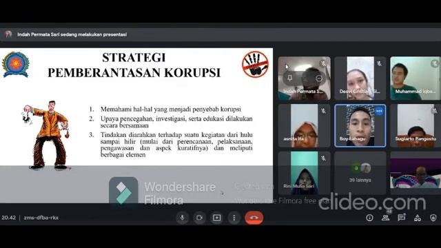 Pert-12antikorupsi KLP 2 Dr.Nizamuddin Kls.JS