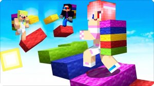 🪜 ПОСТРОЙ САМУЮ ВЫСОКУЮ ЛЕСТНИЦУ и НЕ УПАДИ! ЛЕСКА ЧЕЛЛЕНДЖ МАЙНКРАФТ