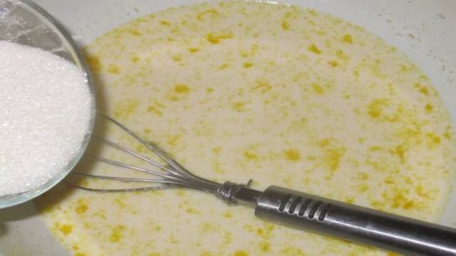 Пышные оладьи с бананом