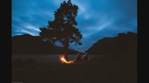 Ночной костёр.