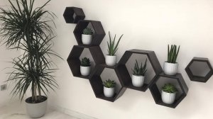 Соты в интерьере