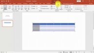 How to move columns in PowerPoint table