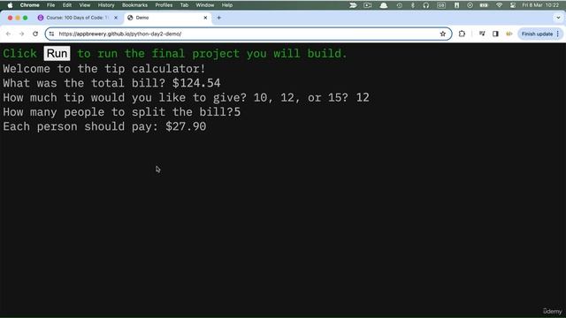 1. Day 2 Goals what we will make by the end of the day смотреть онлайн